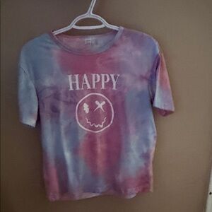 Happy Tie-Dye Kids Shirt 10Y